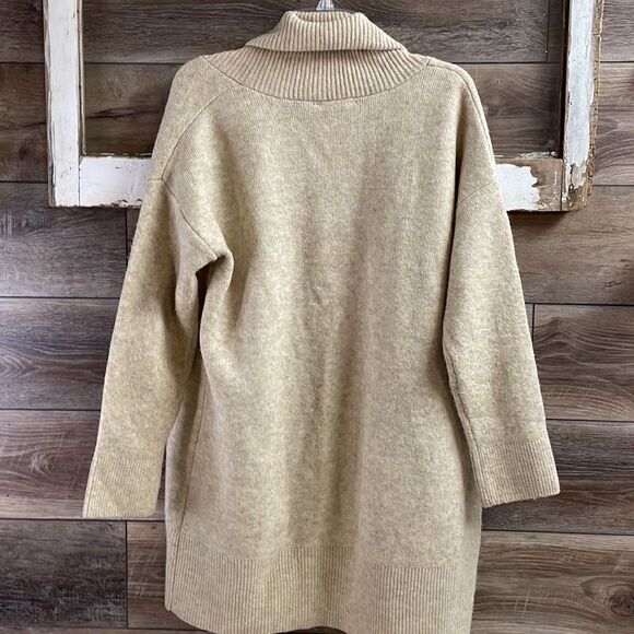 Time And Tru Women's Cardigan Sweater Size M(8-10) Color Beige - Picture 5 of 5